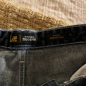 Vintage Lee Blue jeans - cargo pockets on side - Size 28